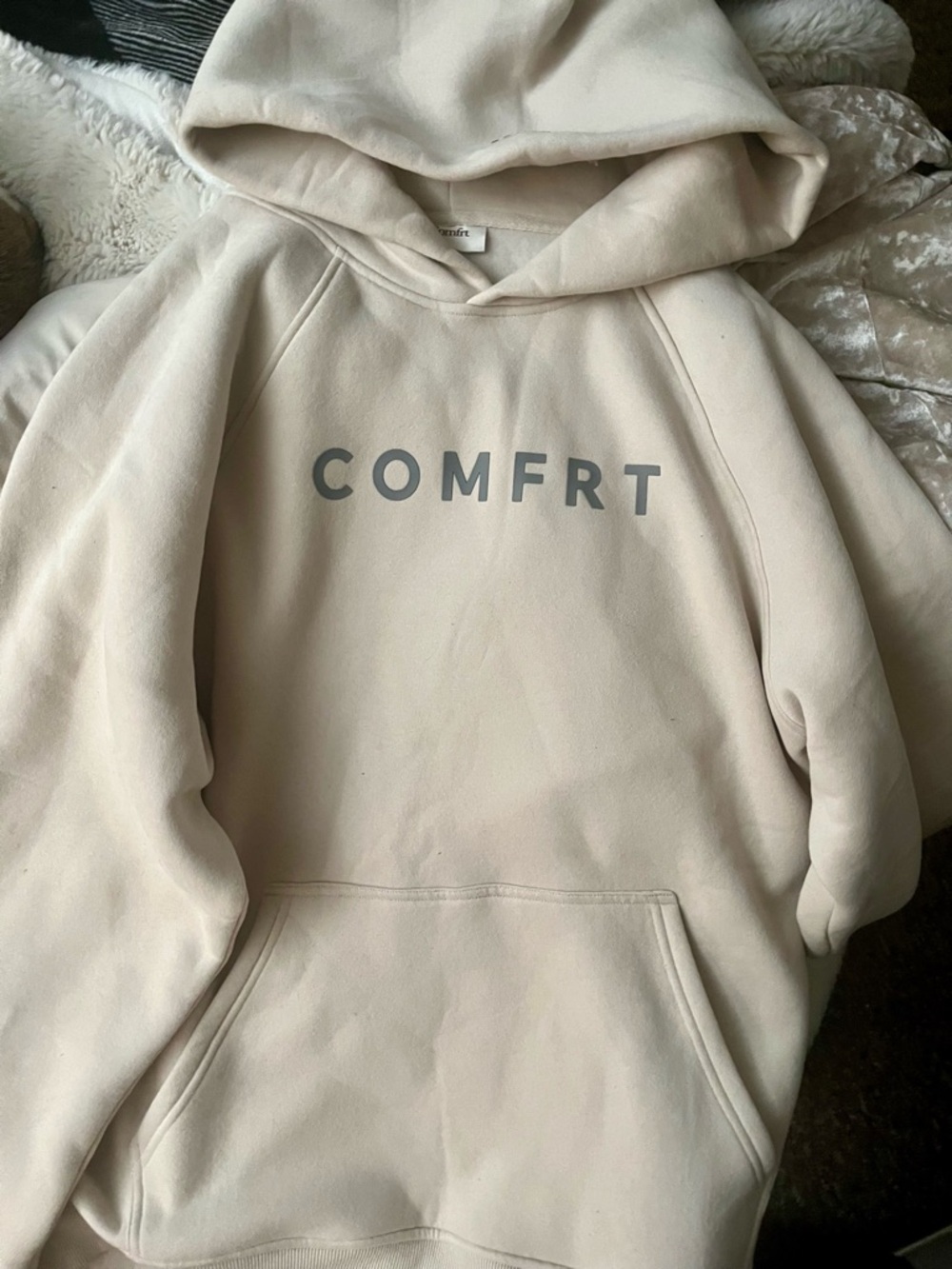 NWOT Comfrt Tranquil Hoodie in Cotton - Picture 3 of 4